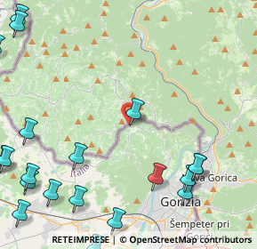 Mappa Loc, 34070 San Floriano del Collio GO, Italia (6.585)