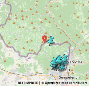 Mappa Localita' Sovenza, 34070 San Floriano del Collio GO, Italia (4.62692)