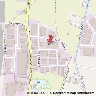 Mappa Via delle Arti e Mestieri, 7, 33080 Roveredo in Piano, Pordenone (Friuli-Venezia Giulia)