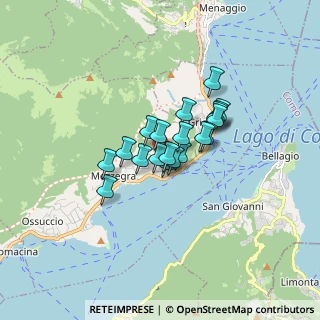 Mappa Via Ugo Ricci, 22016 Tremezzina CO, Italia (1.027)