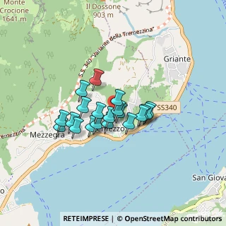 Mappa Via Ugo Ricci, 22016 Tremezzina CO, Italia (0.5765)
