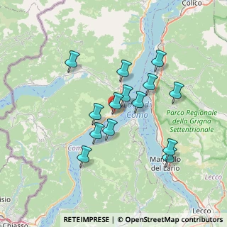 Mappa Via Ugo Ricci, 22016 Tremezzina CO, Italia (6.23071)