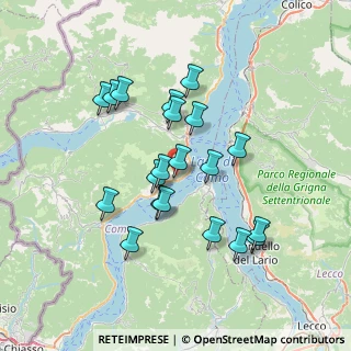 Mappa Via Ugo Ricci, 22016 Tremezzina CO, Italia (6.433)