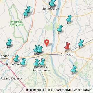 Mappa Via Pozzo Dipinto, 33098 Valvasone PN, Italia (10.47)