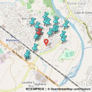 Mappa Via della Roggia, 33044 Manzano UD, Italia (0.3995)