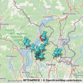 Mappa Via Cazzane, 21010 Germignaga VA, Italia (12.3155)