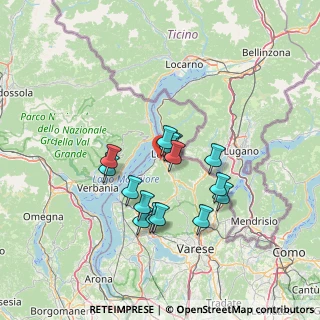 Mappa Via Cazzane, 21010 Germignaga VA, Italia (11.17)