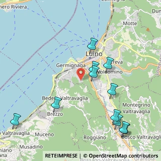 Mappa Via Cazzane, 21010 Germignaga VA, Italia (2.36545)