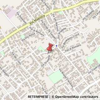 Mappa Via Stradelle,  84, 33084 Cordenons, Pordenone (Friuli-Venezia Giulia)