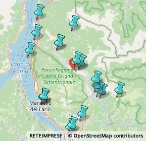 Mappa Via Varca, 23819 Primaluna LC, Italia (8.053)