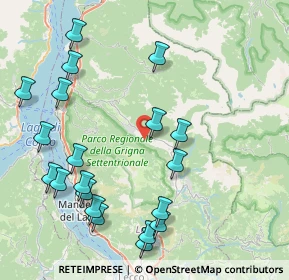 Mappa Via Varca, 23819 Primaluna LC, Italia (9.634)