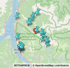 Mappa Via Varca, 23819 Primaluna LC, Italia (7.1715)