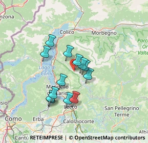 Mappa Via Varca, 23819 Primaluna LC, Italia (10.78385)