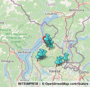 Mappa Via Giuseppe Verdi, 21010 Germignaga VA, Italia (10.24545)