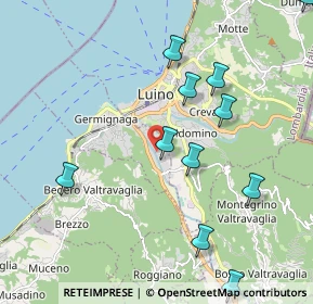 Mappa Via Giuseppe Verdi, 21010 Germignaga VA, Italia (2.28091)