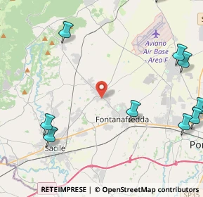 Mappa Via Antonio Canova, 33074 Fontanafredda PN, Italia (6.93714)