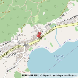 Mappa Via G. Marconi, 31, 31020 Revine Lago, Treviso (Veneto)