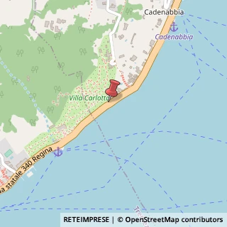 Mappa Via Provinciale Regina, 1, 22011 Griante CO, Italia, 22011 Griante, Como (Lombardia)