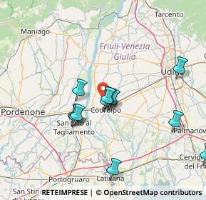 Mappa Via S. Daniele, 33033 Codroipo UD, Italia (13.5925)