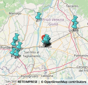 Mappa Via S. Daniele, 33033 Codroipo UD, Italia (12.20444)