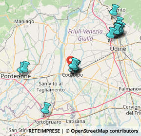 Mappa Via S. Daniele, 33033 Codroipo UD, Italia (17.11316)