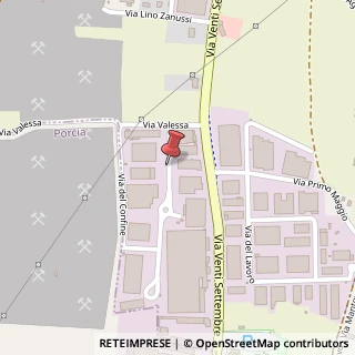 Mappa Via delle Industrie, 8, 33080 Roveredo in Piano, Pordenone (Friuli-Venezia Giulia)