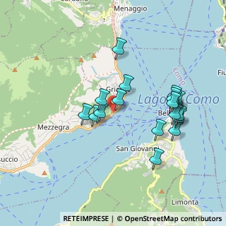 Mappa Statale Regina Km 28, 22016 Tremezzina CO, Italia (1.73611)