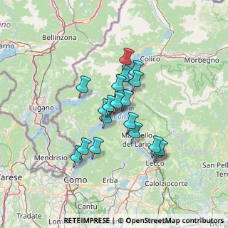 Mappa Statale Regina Km 28, 22016 Tremezzina CO, Italia (10.39842)