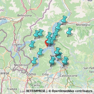 Mappa Statale Regina Km 28, 22016 Tremezzina CO, Italia (11.207)