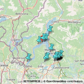 Mappa Statale Regina Km 28, 22016 Tremezzina CO, Italia (15.16842)
