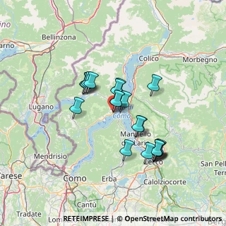 Mappa Statale Regina Km 28, 22016 Tremezzina CO, Italia (11.235)
