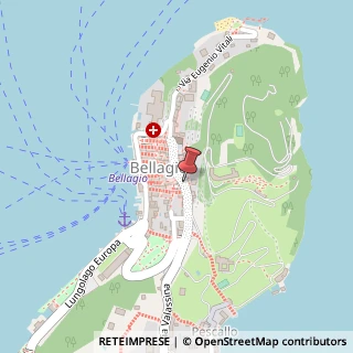 Mappa Via Giuseppe Garibaldi, 34, 22021 Bellagio, Como (Lombardia)