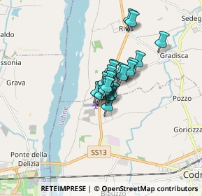 Mappa Localita' Pannellia, 33039 Sedegliano UD, Italia (0.79583)