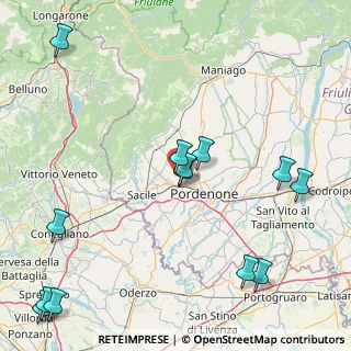 Mappa Via Prospero Antonini, 33074 Fontanafredda PN, Italia (21.70231)
