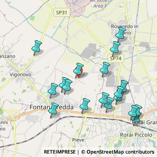 Mappa Via Prospero Antonini, 33074 Fontanafredda PN, Italia (2.29474)