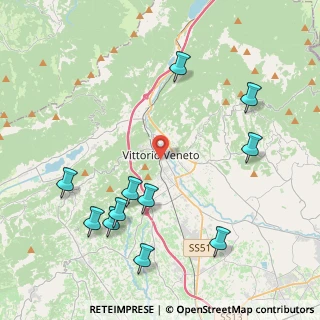 Mappa Via delle Terme, 31029 Vittorio Veneto TV, Italia (4.82273)