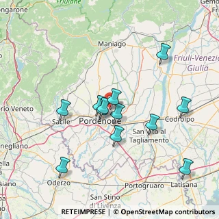 Mappa Via B. Croce, 33084 Cordenons PN, Italia (13.50917)