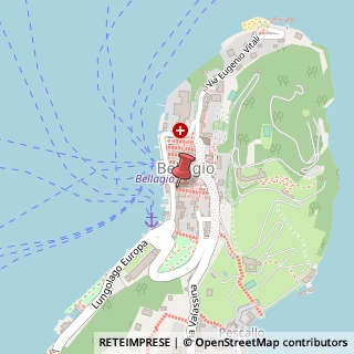Mappa Salita Serbelloni, 13, 22021 Bellagio, Como (Lombardia)