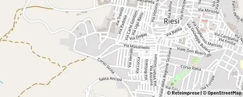 Mappa Riesi