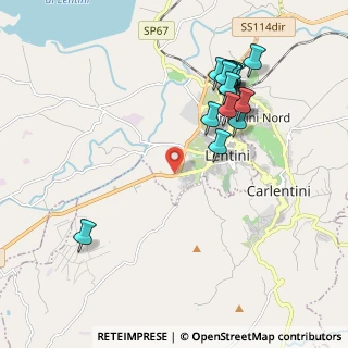 Mappa SS 194, 96016 Lentini SR, Italia (2.38875)