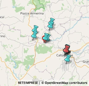 Mappa Via Palmiro Togliatti, 95040 San Michele di Ganzaria CT, Italia (6.95308)