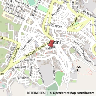 Mappa Via grottasanta 71, 96100 Lentini, Siracusa (Sicilia)