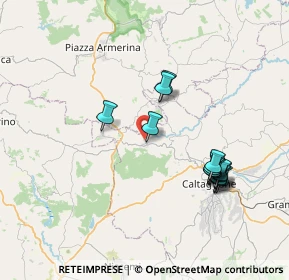 Mappa Via Sottotenente la Rosa, 95040 San Michele di Ganzaria CT, Italia (8.34143)