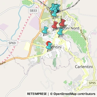 Mappa Via Urbino, 96016 Lentini SR, Italia (1.29769)
