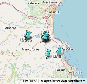 Mappa Via Teocle, 96016 Lentini SR, Italia (6.68143)