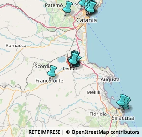 Mappa Via Teocle, 96016 Lentini SR, Italia (18.365)