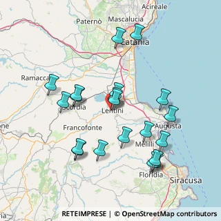 Mappa Via Nisida, 96016 Lentini SR, Italia (17.403)