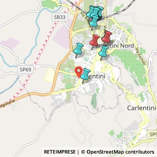 Mappa Via Nisida, 96016 Lentini SR, Italia (1.34462)