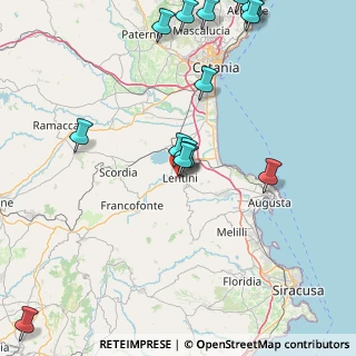 Mappa Via Argenta, 96016 Lentini SR, Italia (25.48529)