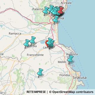 Mappa Via Argenta, 96016 Lentini SR, Italia (20.968)